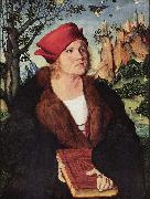 Lucas Cranach the Elder Portrat des Dr. Johannes Cuspinian oil painting